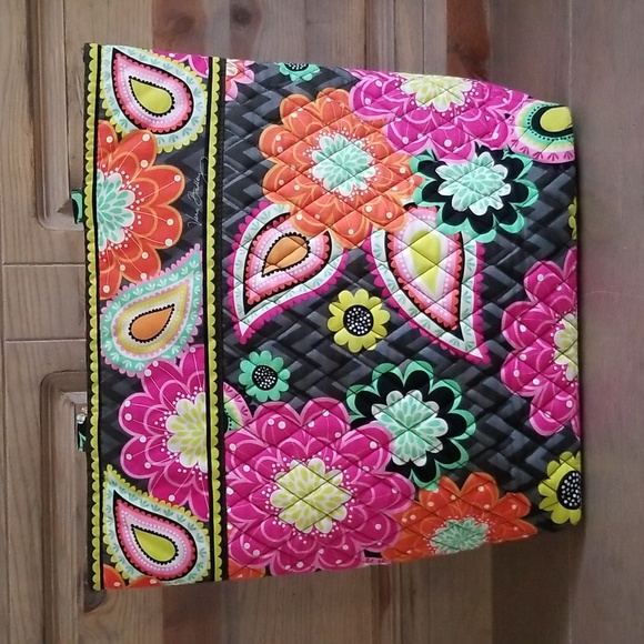 Vera Bradley Ziggy Zinnia Large Tote Bag - Picture 5 of 13